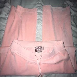 Pink Juicy Couture pants.